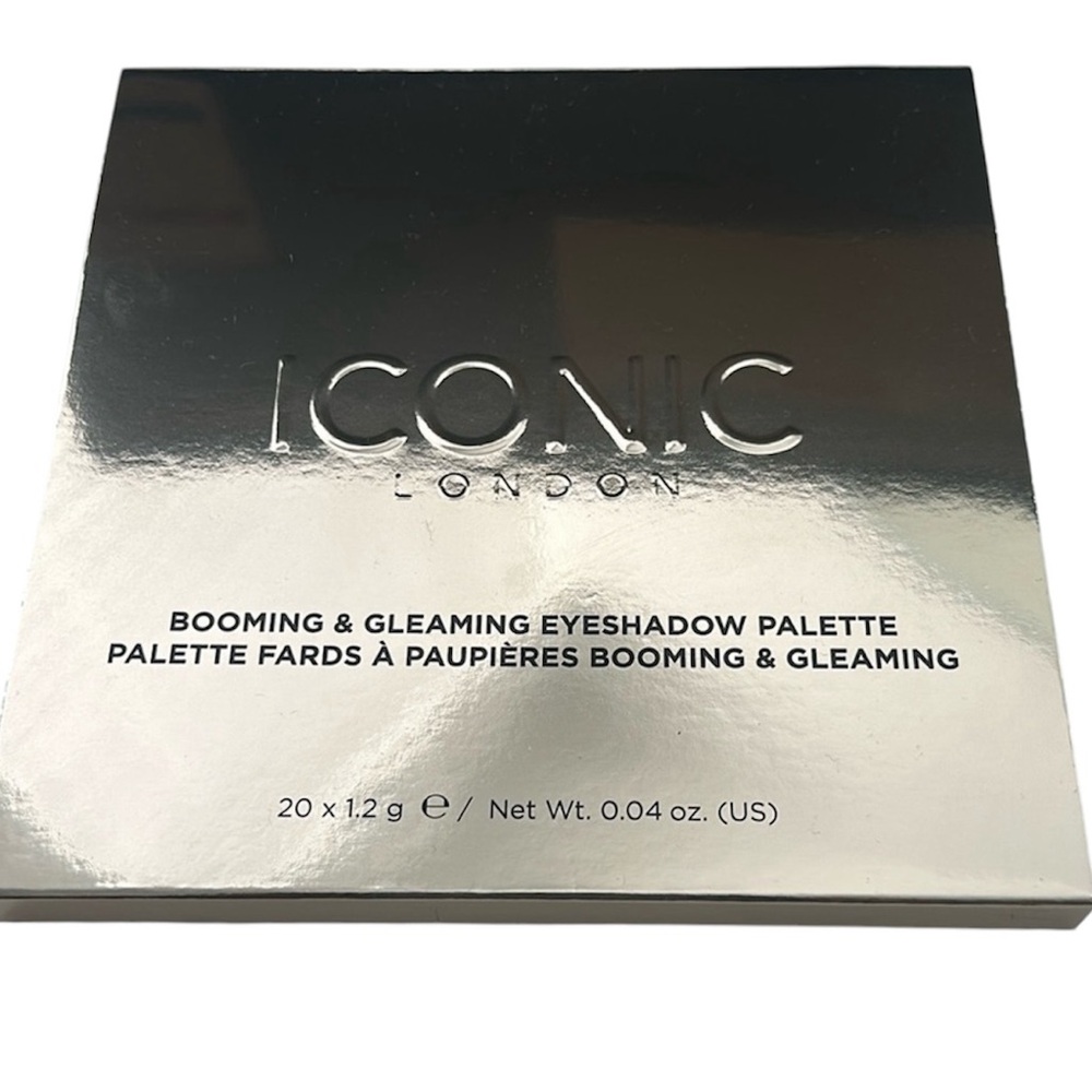 ICONIC LONDON Booming & Gleaming Eyeshadow Palette. BRAND NEW